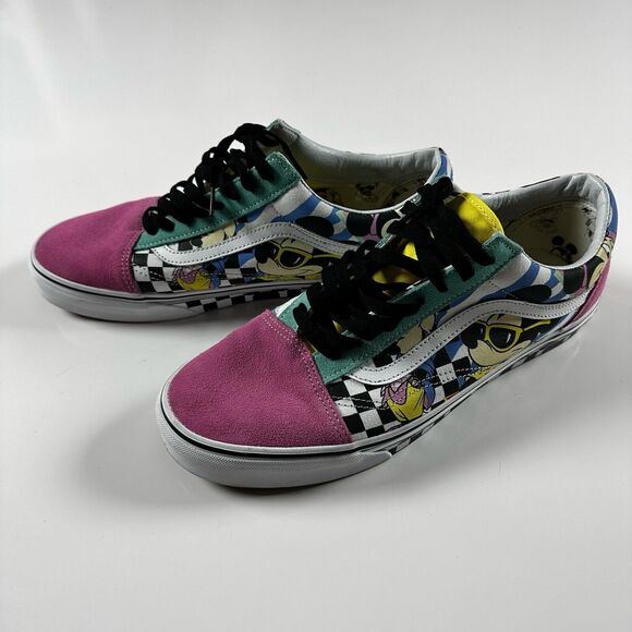 Vans Shoes Vans X Disney Old Skool 9th Birthday Mickey Minnie Mouse Shoes Mens 2 Rare Poshmark